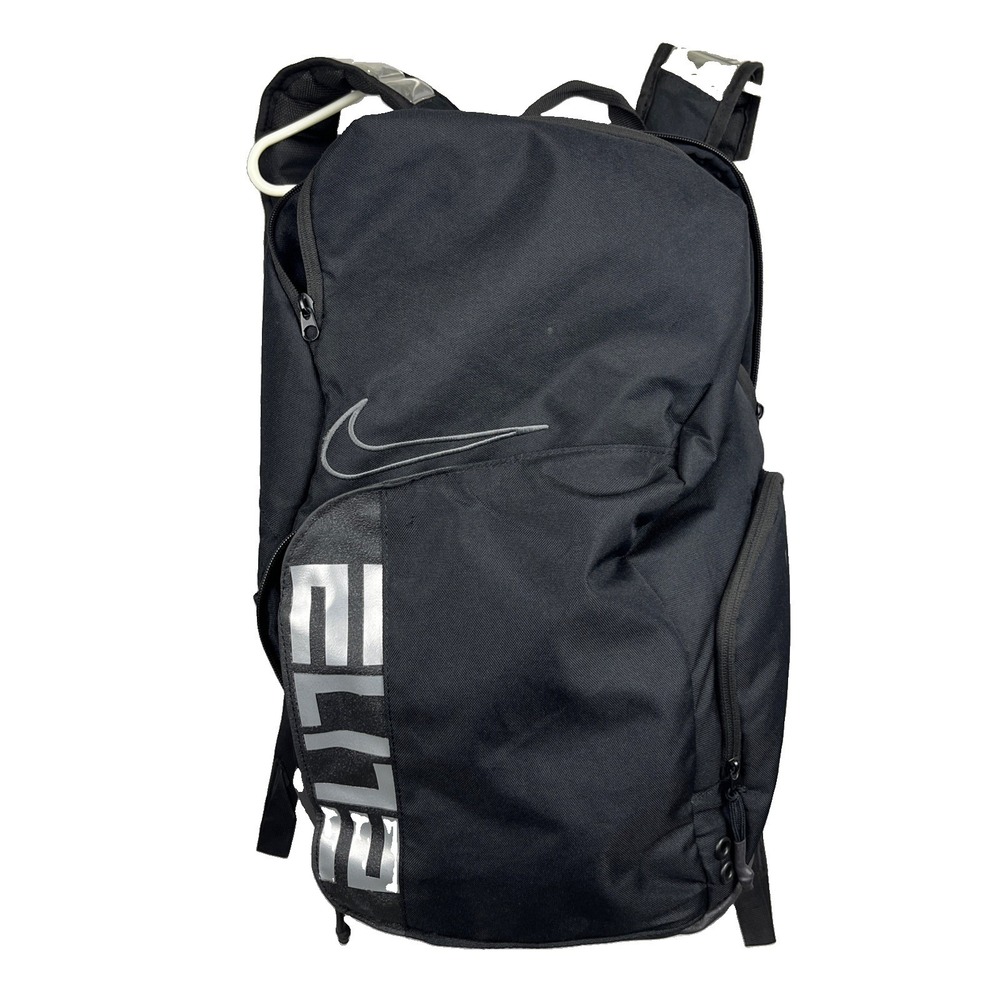 Nike Elite Pro 32L Basketball Backpack Black BA6164-014 Air Max Padded 19”x11”